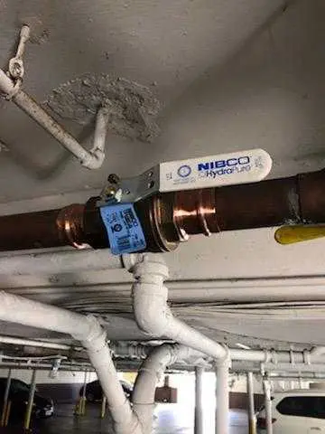 Copper pipe repair and valve work for Backflow Testing in Jednota